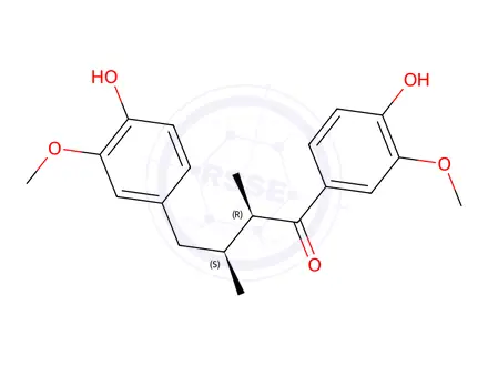 Chemical structure of cinnamophilin