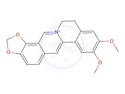 Chemical structure of Epiberberine