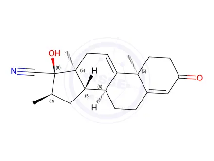 Chemical structure of 96