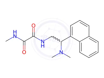 Chemical structure of N1-(2-(Dimethylamino)-2-(naphthalen-1-yl)ethyl)-N2-methyloxalamide