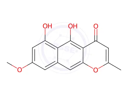 Chemical structure of Rubrofusarin