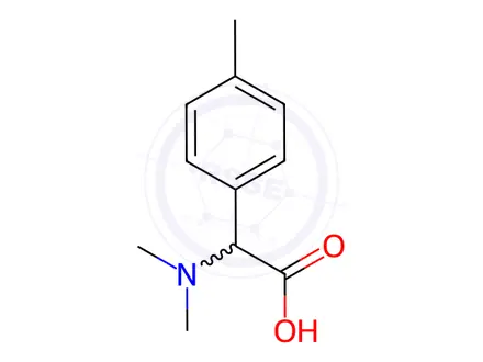 Chemical structure of Dimethylamino-p-tolyl-acetic acid