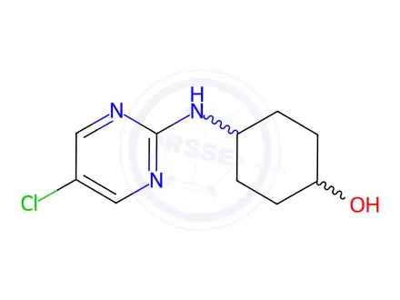 Chemical structure of 4-(5-Chloro-pyrimidin-2-ylamino)-cyclohexanol