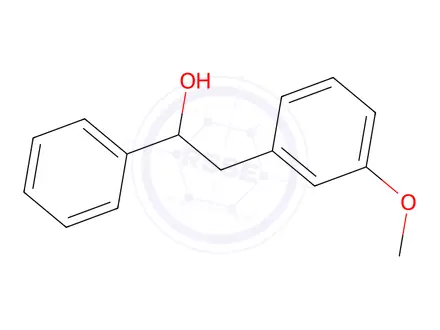 Chemical structure of 2-(3-Methoxyphenyl)-1-phenylethan-1-ol