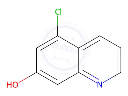 Chemical structure of 5-Chloroquinolin-7-ol