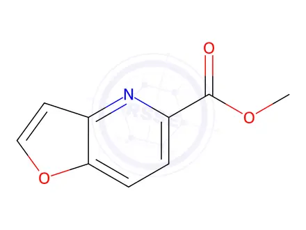 Chemical structure of methyl furo[3,2-b]pyridine-5-carboxylate