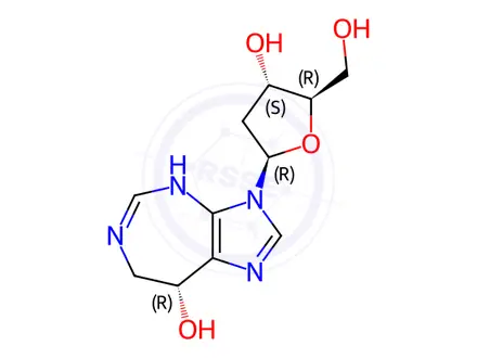 Chemical structure of Pentostatin