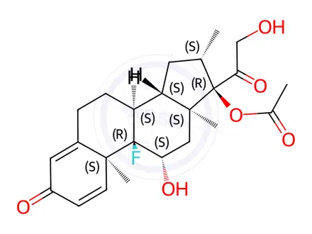 Chemical structure of Betamethasone Impurity 233