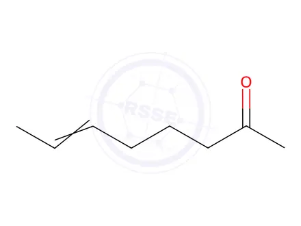 Chemical structure of 6-Octen-2-one
