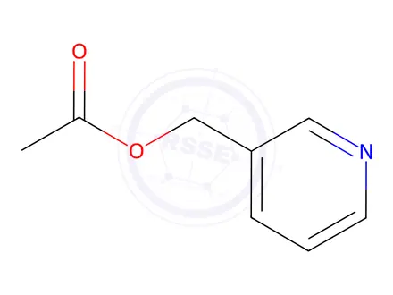 Chemical structure of Pyridin-3-ylmethyl acetate