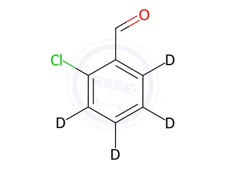 Chemical structure of 2-Chlorobenzaldehyde-D4