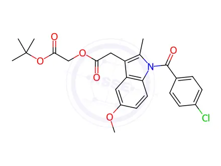 Chemical structure of Acemetacin EP Impurity E