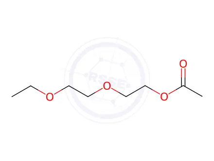 Chemical structure of Ethyl carbitol acetate