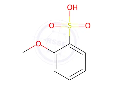 Chemical structure of 2-Methoxy-benzenesulfonic acid