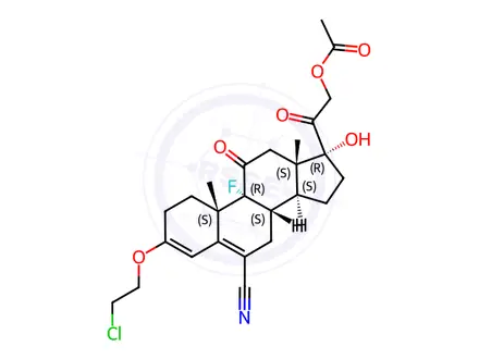 Chemical structure of Cicortonide Impurity 108