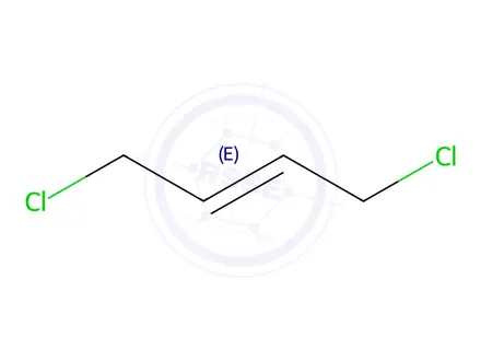 Chemical structure of trans-1,4-Dichloro-2-butene