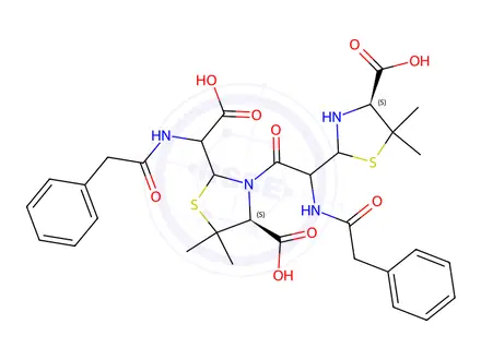 Chemical structure of Penicillin Impurity 41