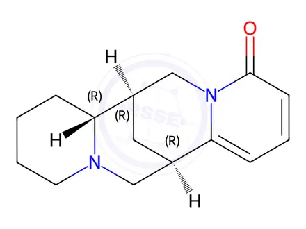 Chemical structure of Anagyrine