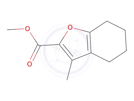Chemical structure of Methyl 3-methyl-4,5,6,7-tetrahydrobenzofuran-2-carboxylate