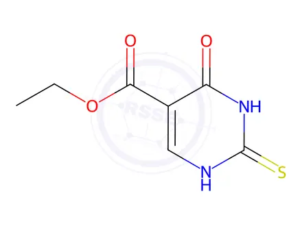 Chemical structure of Ethyl 2-thiouracil-5-carboxylate