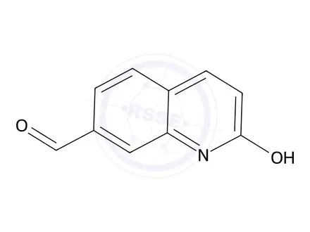 Chemical structure of 2-Hydroxyquinoline-7-carbaldehyde