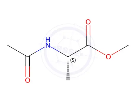 Chemical structure of Acetyl-L-alanine methyl ester