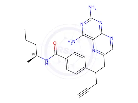 Chemical structure of PLQS-4