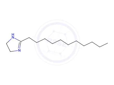 Chemical structure of 2-Undecylimidazoline, 90%