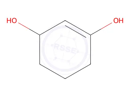Chemical structure of 1-Cyclohexene-1,3-diol(9CI)