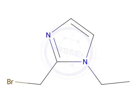 Chemical structure of 2-(Bromomethyl)-1-ethyl-1h-imidazole