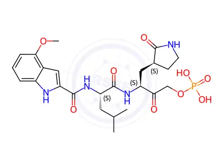 Chemical structure of PF-07304814
