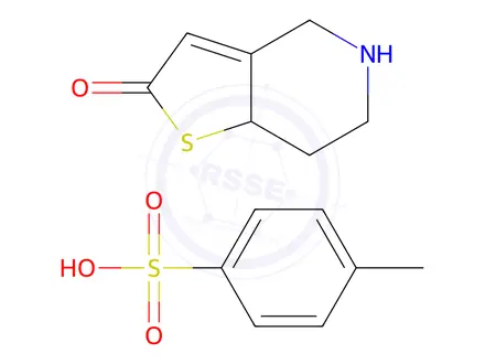 Chemical structure of 5,6,7,7a-tetrahydrothieno[3,2-c]pyridin-2(4H)-one 4-methylbenzenesulfonate