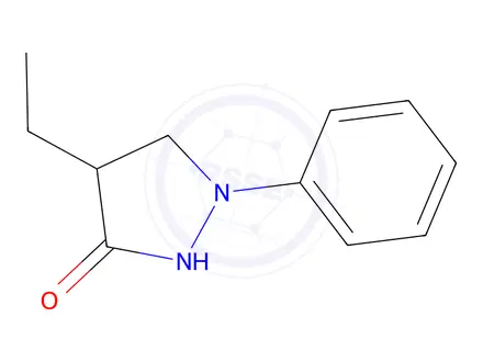 Chemical structure of 4-Ethyl-1-phenylpyrazolidin-3-one