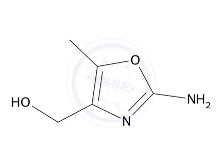 Chemical structure of (2-Amino-5-methyl-oxazol-4-yl)-methanol