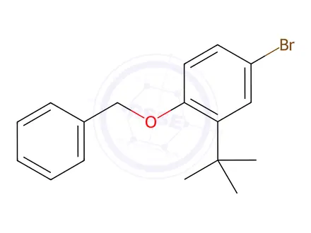 Chemical structure of 1-Benzyloxy-4-bromo-2-tert-butylbenzene