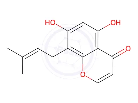Chemical structure of Eriosematin A