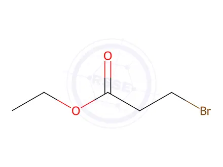 Chemical structure of ethyl 3-bromopropanoate