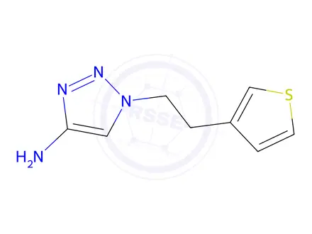 Chemical structure of 1-(2-(Thiophen-3-yl)ethyl)-1h-1,2,3-triazol-4-amine