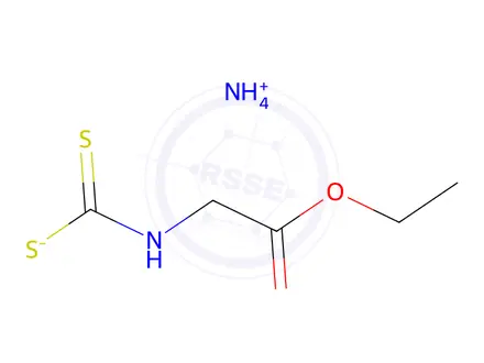 Chemical structure of Epalrestat Impurity 50 Ammonium salt
