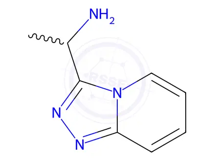 Chemical structure of 1-([1,2,4]Triazolo[4,3-a]pyridin-3-yl)ethanamine Dihydrochloride