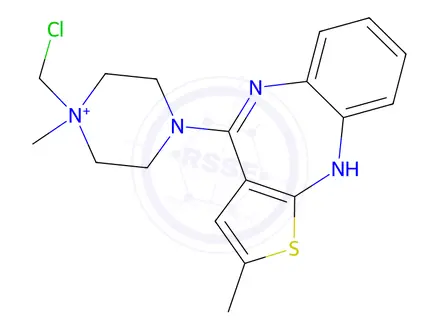 Chemical structure of Olanzapine EP Impurity C (Free Base)