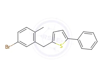 Chemical structure of Canagliflozin Impurity 209