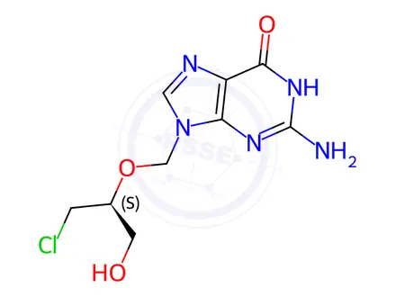Chemical structure of Ganciclovir Impurity 3