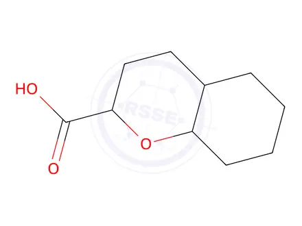 Chemical structure of Octahydro-2H-chromene-2-carboxylic acid