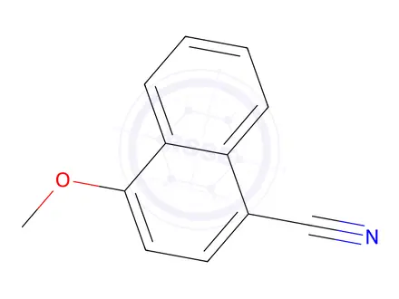 Chemical structure of 4-Methoxy-1-naphthonitrile