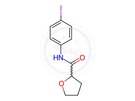 Chemical structure of n-(4-Iodophenyl)tetrahydrofuran-2-carboxamide