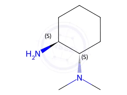 Chemical structure of (1S,2S)-N1,N1-Dimethylcyclohexane-1,2-diamine