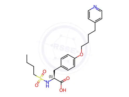 Chemical structure of Tirofiban Impurity 32