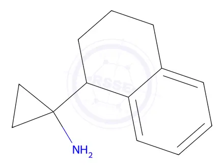 Chemical structure of 1-(1,2,3,4-Tetrahydro-1-naphthalenyl)cyclopropanamine