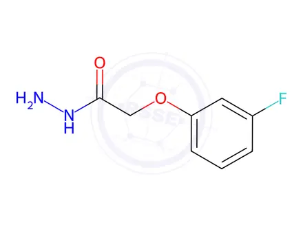 Chemical structure of 2-(3-Fluorophenoxy)acetohydrazide